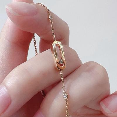 MESSIKA Move Uno Pink Gold Diamond Bracelet